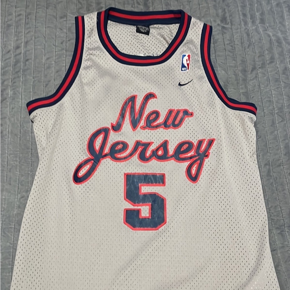 Retro Nike Jason Kidd Nets #5 Jersey